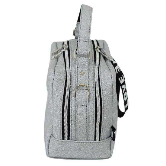 Женская модельная сумочка LUCHERINO 649 серый