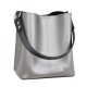 Жіноча модельна сумочка LUCHERINO 573 срібло