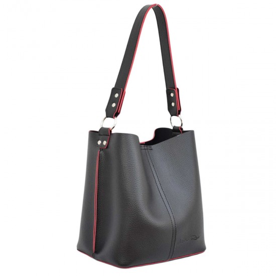 Жіноча модельна сумочка LUCHERINO 573 чорний