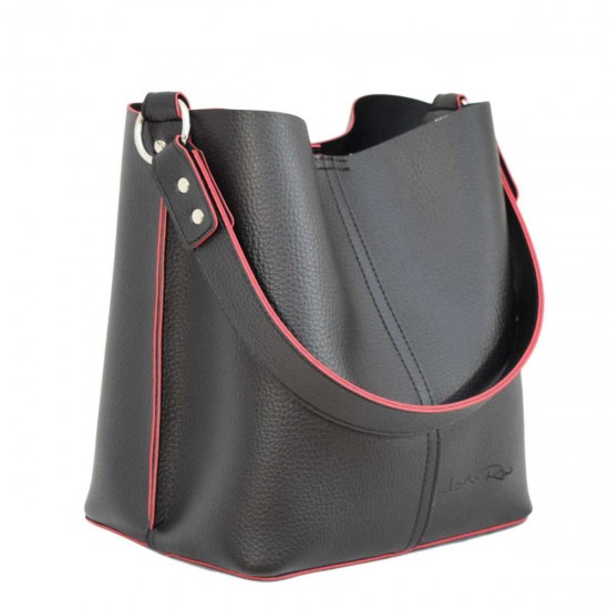 Жіноча модельна сумочка LUCHERINO 573 чорний