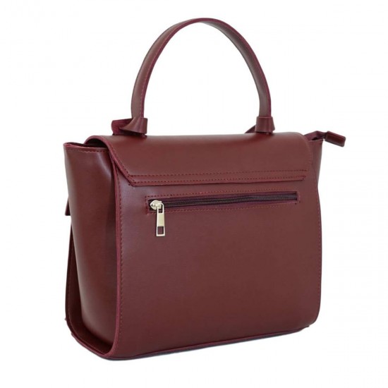 Женская модельная сумочка LUCHERINO 598 бордовый