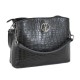 Женская модельная сумочка LUCHERINO 628 черный крокодил