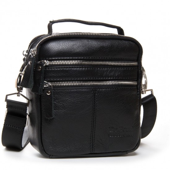 Мужская сумка-планшет из натуральной кожи dr.Bond 20111 черный