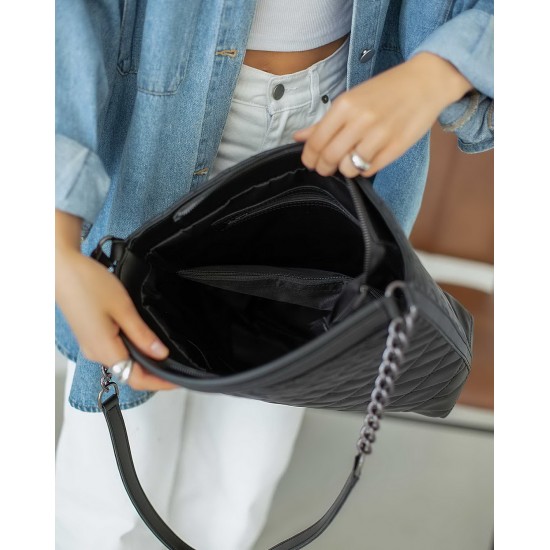 Женская модельная сумка WELASSIE Эрмин черный