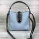 Жіноча модельна сумка на три відділення WELASSIE Сати блакитний