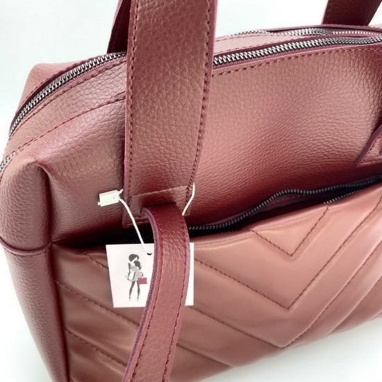 Женская модельная сумка WELASSIE Грейс бордовый