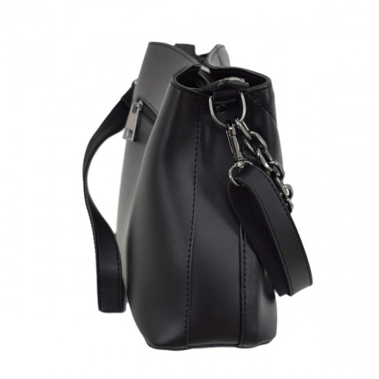 Жіноча модельна сумочка LUCHERINO 680 чорний