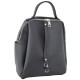 Женская рюкзак из натуральной кожи LUCHERINO 660 черный