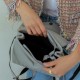 Женская модельная сумка-рюкзак WELASSIE Луки серый