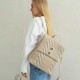 Женская модельная сумка-рюкзак WELASSIE Харпер бежевый