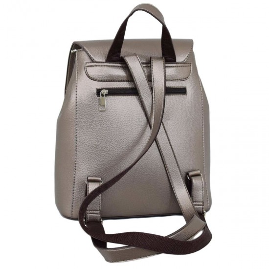 Женская рюкзак LUCHERINO 608 бронзовый