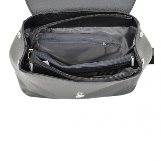 Женская рюкзак LUCHERINO 608 серебро