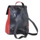 Жіноча рюкзак LUCHERINO 608 темно-синій + червоний