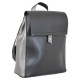 Женская рюкзак LUCHERINO 608 черный + серебро