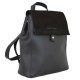 Женская рюкзак LUCHERINO 608 черный замш