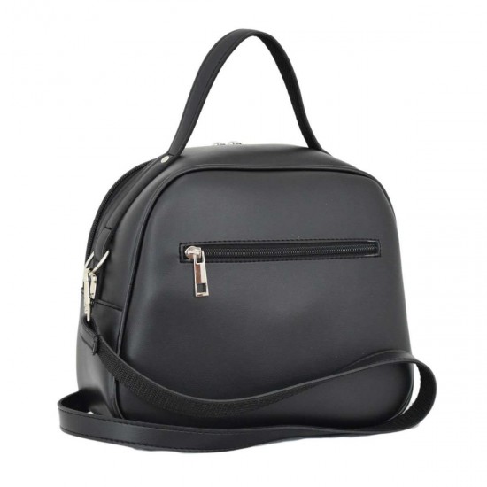Жіноча сумочка з натурального замша LUCHERINO 672 чорний