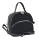 Женская сумочка из натурального замша LUCHERINO 672 черный