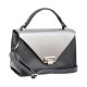 Женская сумочка LUCHERINO 572 черная + серебро