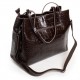 Женская сумка из натуральной кожи ALEX RAI 16-3204 коричневый