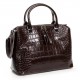 Жіноча сумка з натуральної шкіри ALEX RAI 20-8542 коричневий