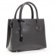 Женская сумка из натуральной кожи ALEX RAI 19-P1527 серый