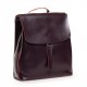 Жіноча рюкзак з натуральної шкіри ALEX RAI 18-377 бордовий