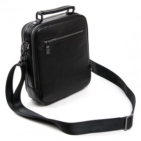 Мужская сумка-планшет из натуральной кожи BRETTON BE N9366-3 черный