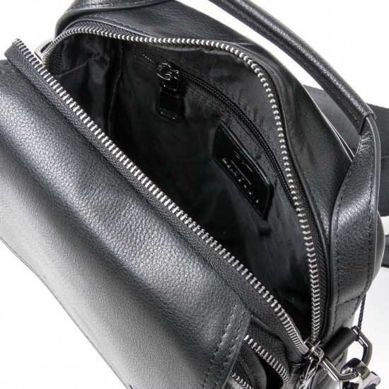 Мужская сумка-планшет из натуральной кожи BRETTON BE N9357-2 черный