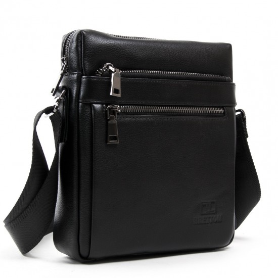 Мужская сумка-планшет из натуральной кожи BRETTON BE N3687-4 черный