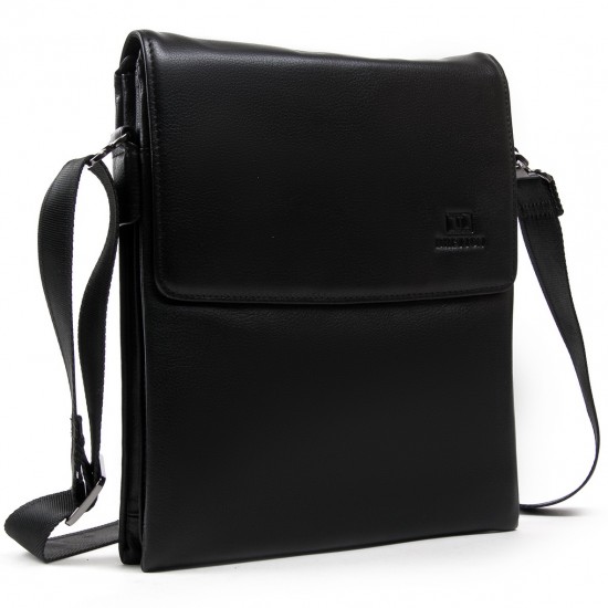 Чоловіча сумка-планшет з натуральної шкіри BRETTON BE N2040-3 чорний