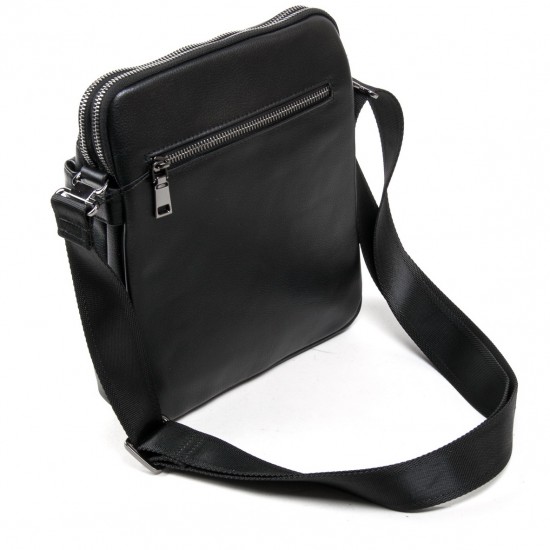 Чоловіча сумка-планшет з натуральної шкіри BRETTON BE N2039-3 чорний