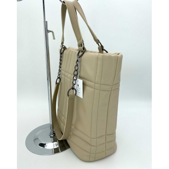 Жіноча модельна сумка WELASSIE Лекси бежевий