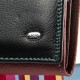 Шкіряний жіночий гаманець dr.Bond Rainbow WRS-22M чорний