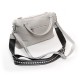Женская сумка из натуральной кожи ALEX RAI 83104-9 серый