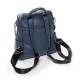 Женский рюкзак из натуральной кожи ALEX RAI 31-8781-9 синий