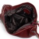 Жіноча сумка з натуральної шкіри ALEX RAI 32-8798-9 бордовий