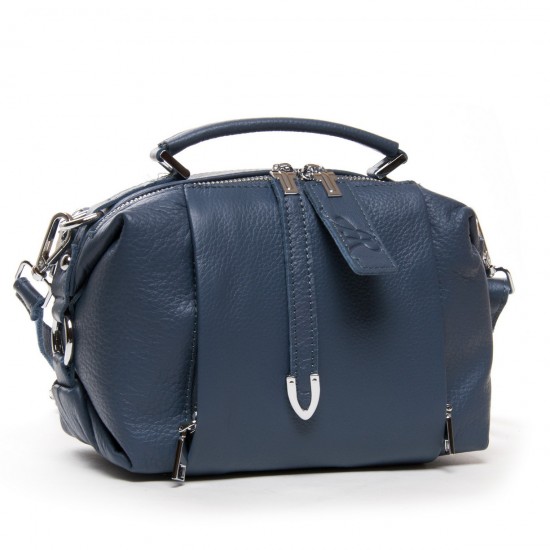 Женская сумка из натуральной кожи ALEX RAI 8762 синий