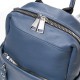 Женский рюкзак из натуральной кожи ALEX RAI 27-8903-9 синий