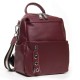 Женский рюкзак из натуральной кожи ALEX RAI 27-8903-9 бордовый