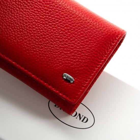 Жіночий шкіряний гаманець dr.Bond Classic W501-2 червоний 2