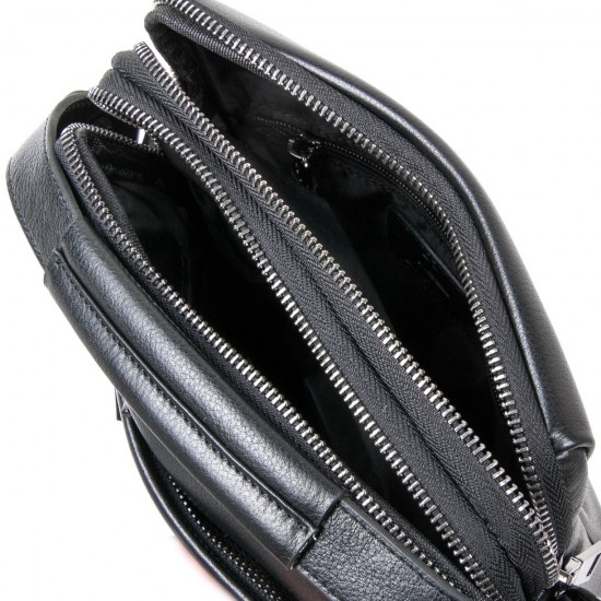 Мужская сумка-планшет из натуральной кожи BRETTON BE N3691-4 черный