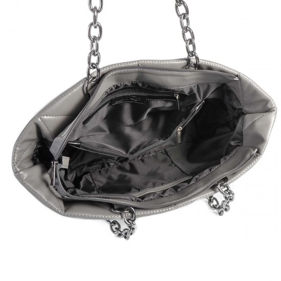 Жіноча модельна сумка LUCHERINO 704 сірий
