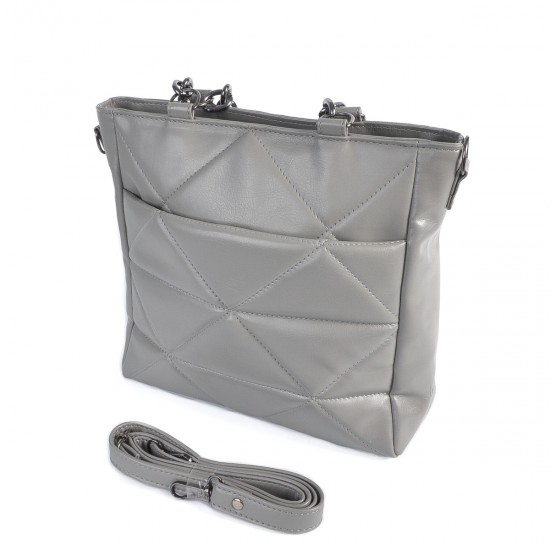Женская модельная сумка LUCHERINO 708 серый