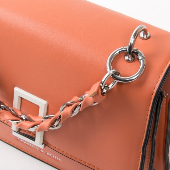 Женская модельная сумочка FASHION 18562 оранжевый