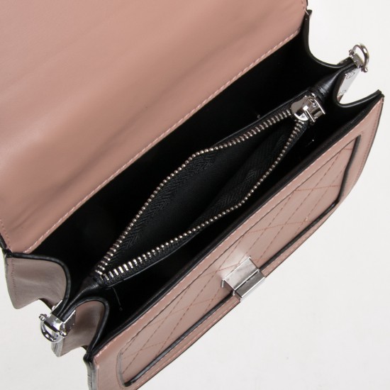 Жіноча модельна сумочка FASHION 6117 пудра