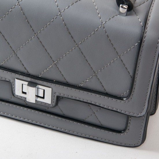 Женская модельная сумочка FASHION 6117 серый