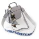 Женская модельная сумочка FASHION 6116 серый