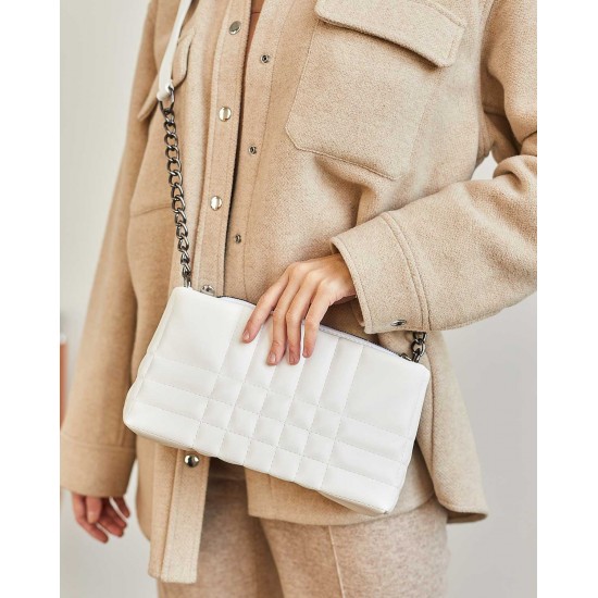 Женская модельная сумочка WELASSIE Луиза белый