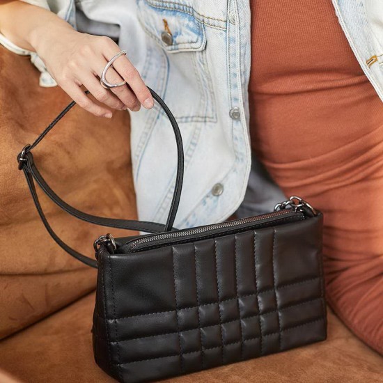 Жіноча модельна сумочка WELASSIE Луїза чорний