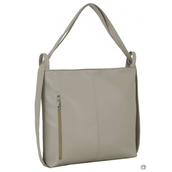 Женская модельная сумка-рюкзак LUCHERINO 433 бежевый